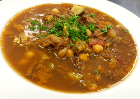 Moroccan Beef Soup